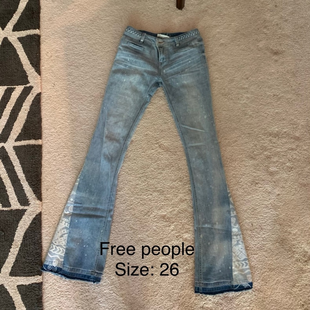 Free People bell bottom jeans